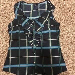 Banana Republic Ruffle Front Blouse